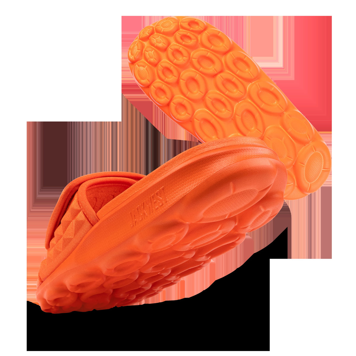 JackWest Men\'s EL A Slides Shoes - Seoul Orange Slick Slides main image 3